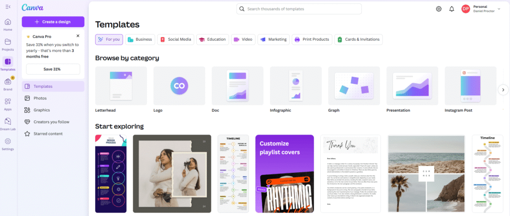 Canva pro image